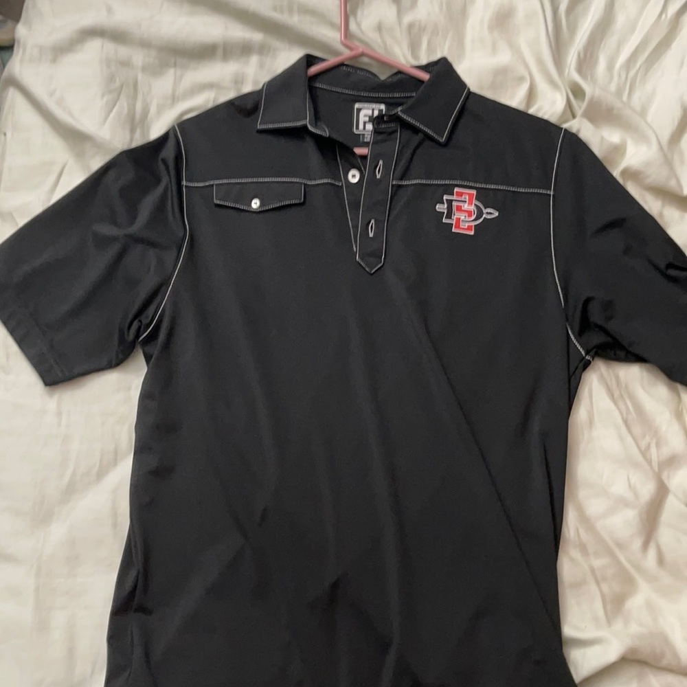 Footjoy San Diego state Sdsu team issue golf polo